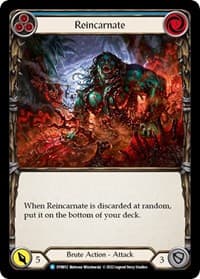 Reincarnate (Blue) - Dynasty - Flesh and Blood TCG card