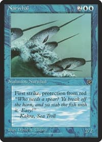 Narwhal - Homelands - Magic: The Gathering card