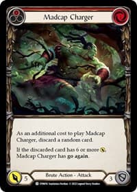 Madcap Charger (Red) - Dynasty - Flesh and Blood TCG card