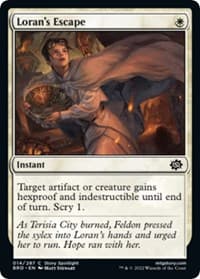 Loran's Escape - The Brothers' War - Magic: The Gathering card