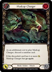 Madcap Charger (Yellow) - Dynasty - Flesh and Blood TCG card