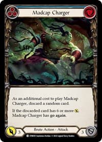 Madcap Charger (Blue) - Dynasty - Flesh and Blood TCG card