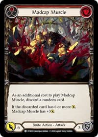 Madcap Muscle (Red) - Dynasty - Flesh and Blood TCG card