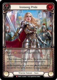Ironsong Pride (Extended Art) - Dynasty - Flesh and Blood TCG card