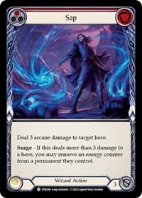 Sap (Red) - Dynasty - Flesh and Blood TCG card
