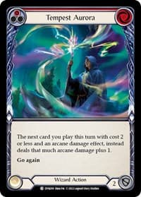 Tempest Aurora (Red) - Dynasty - Flesh and Blood TCG card