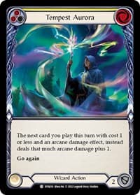 Tempest Aurora (Yellow) - Dynasty - Flesh and Blood TCG card