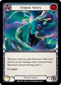 Tempest Aurora (Blue) - Dynasty - Flesh and Blood TCG card