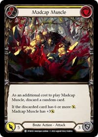 Madcap Muscle (Yellow) - Dynasty - Flesh and Blood TCG card