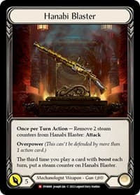 Hanabi Blaster - Dynasty - Flesh and Blood TCG card