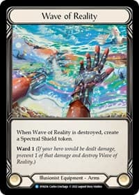Wave of Reality - Dynasty - Flesh and Blood TCG card