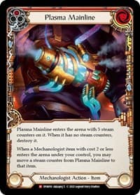 Plasma Mainline - Dynasty - Flesh and Blood TCG card