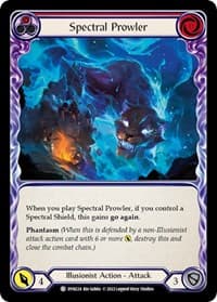 Spectral Prowler (Red) - Dynasty - Flesh and Blood TCG card
