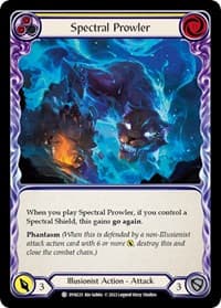 Spectral Prowler (Yellow) - Dynasty - Flesh and Blood TCG card