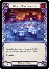 Water Glow Lanterns (Yellow) - Dynasty - Flesh and Blood TCG card