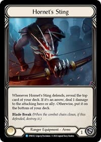 Hornet's Sting - Dynasty - Flesh and Blood TCG card