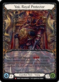 Yoji, Royal Protector - Dynasty - Flesh and Blood TCG card