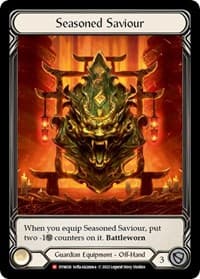 Seasoned Saviour - Dynasty - Flesh and Blood TCG card
