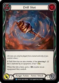 Drill Shot (Blue) - Dynasty - Flesh and Blood TCG card