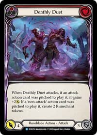 Deathly Duet (Red) - Dynasty - Flesh and Blood TCG card