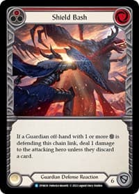 Shield Bash (Red) - Dynasty - Flesh and Blood TCG card