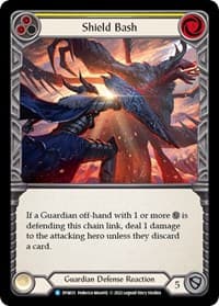 Shield Bash (Yellow) - Dynasty - Flesh and Blood TCG card