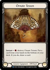 Ornate Tessen - Dynasty - Flesh and Blood TCG card