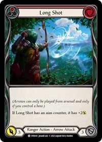 Long Shot (Red) - Dynasty - Flesh and Blood TCG card