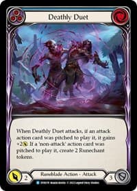 Deathly Duet (Blue) - Dynasty - Flesh and Blood TCG card