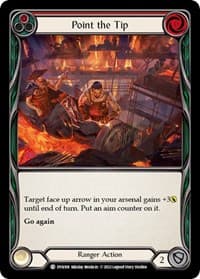 Point the Tip (Red) - Dynasty - Flesh and Blood TCG card