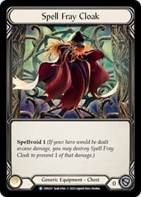 Spell Fray Cloak - Dynasty - Flesh and Blood TCG card