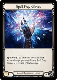 Spell Fray Gloves - Dynasty - Flesh and Blood TCG card