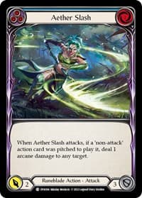 Aether Slash (Blue) - Dynasty - Flesh and Blood TCG card