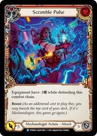 Scramble Pulse (Red) - Dynasty - Flesh and Blood TCG card