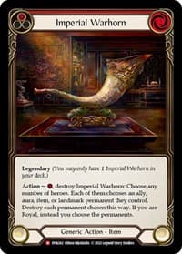 Imperial Warhorn - Dynasty - Flesh and Blood TCG card