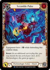 Scramble Pulse (Yellow) - Dynasty - Flesh and Blood TCG card