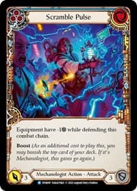 Scramble Pulse (Blue) - Dynasty - Flesh and Blood TCG card