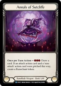 Annals of Sutcliffe - Dynasty - Flesh and Blood TCG card
