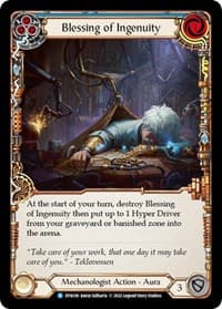 Blessing of Ingenuity (Blue) - Dynasty - Flesh and Blood TCG card