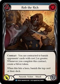 Rob the Rich (Blue) - Dynasty - Flesh and Blood TCG card