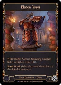 Blazen Yoroi (Marvel) - Dynasty - Flesh and Blood TCG card