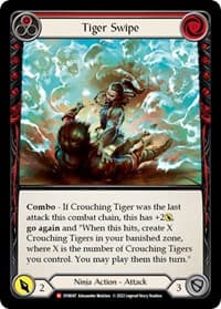 Tiger Swipe - Dynasty - Flesh and Blood TCG card