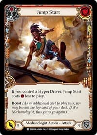 Jump Start (Red) - Dynasty - Flesh and Blood TCG card