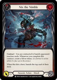 Nix the Nimble (Red) - Dynasty - Flesh and Blood TCG card