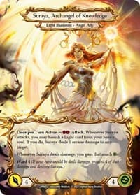 Invoke Suraya // Suraya, Archangel of Knowledge (Marvel) - Dynasty - Flesh and Blood TCG card