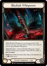 Blacktek Whisperers - Dynasty - Flesh and Blood TCG card