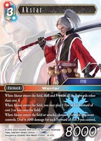 Akstar - Resurgence of Power - Final Fantasy TCG card