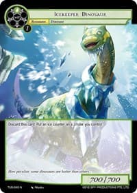 Icekeeper Dinosaur - The Underworld of Secrets - Force of Will card