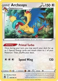 Archeops - Deck Exclusives - Pokemon card