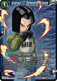 Android 17, Defending Friends (Winner) - Tournament Promotion Cards - Dragon Ball Super: Masters card